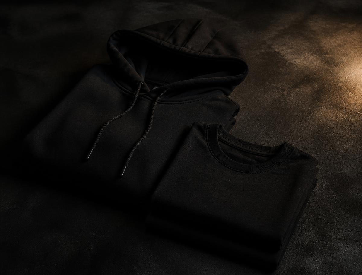 Unshak3n Core Tee — matte black Unshak3n apparel